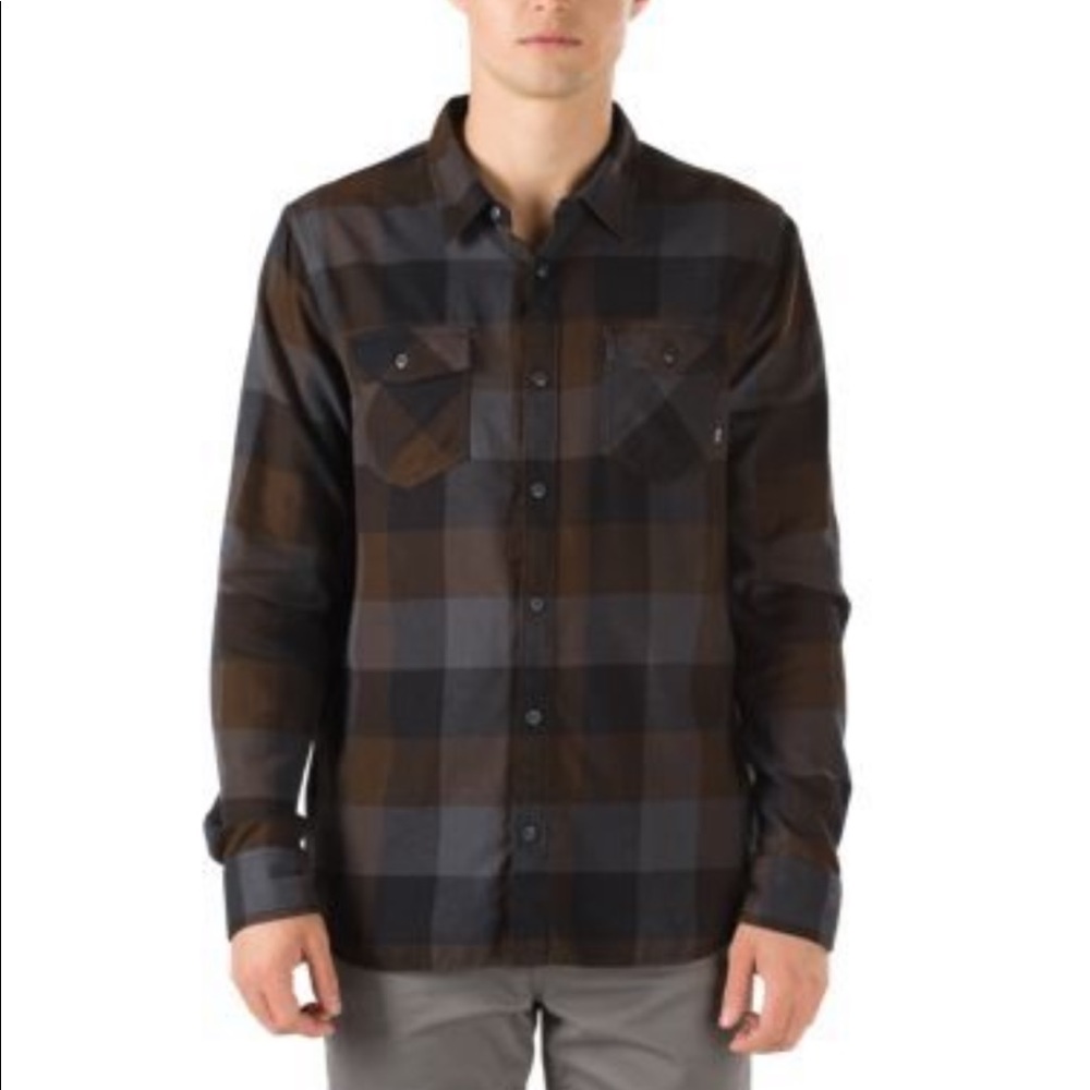 Vans Men’s Tailored Fit Box Flannel Shirt